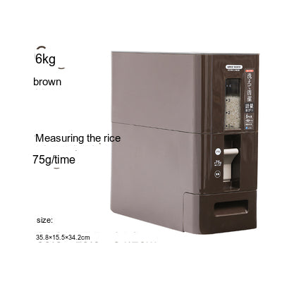 BOER Akihiko Moisture-Proof Insect-Resistant Rice Storage Cylinder from BOER