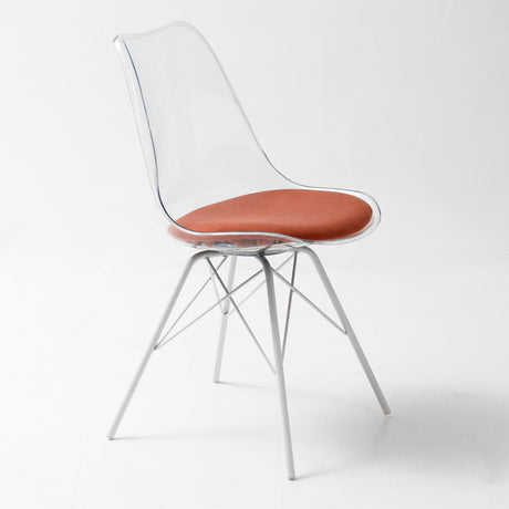 A&D Lysander Stylish Acrylic High Chair from A&D