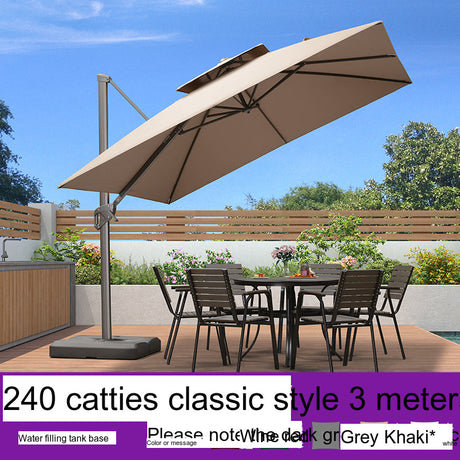 ZIYE Hiroshi Eco-Friendly Solar Street Umbrella from ZIYE