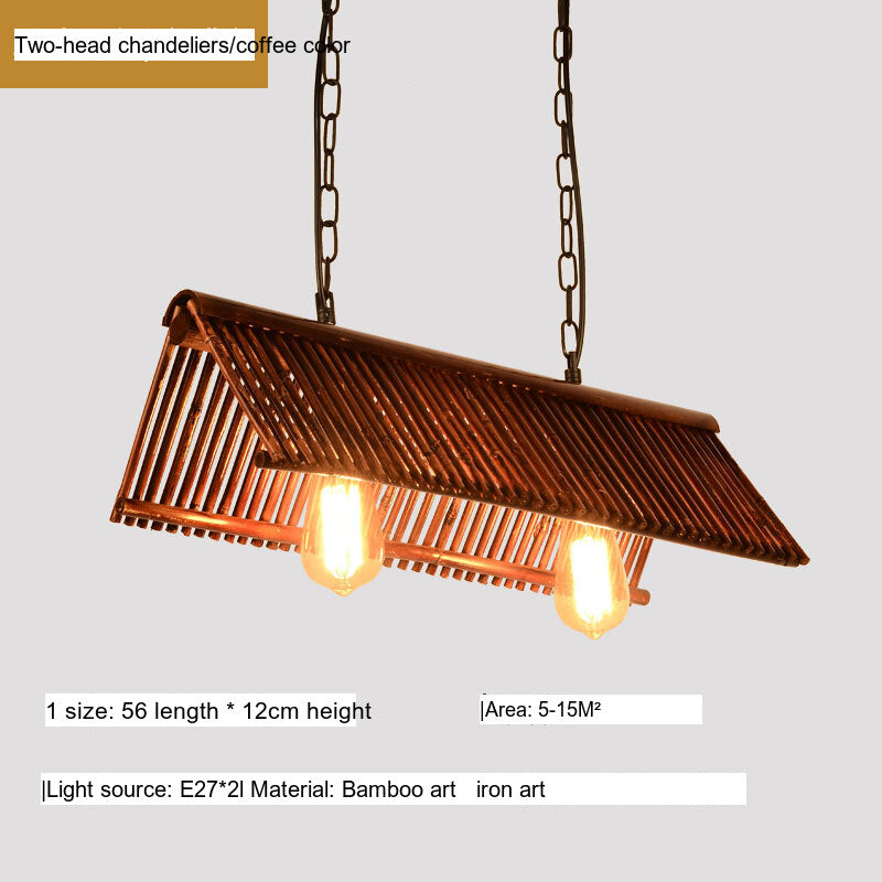 BOJI Melrose Vintage Elegant Rectangular Ceiling Lamp from BOJI