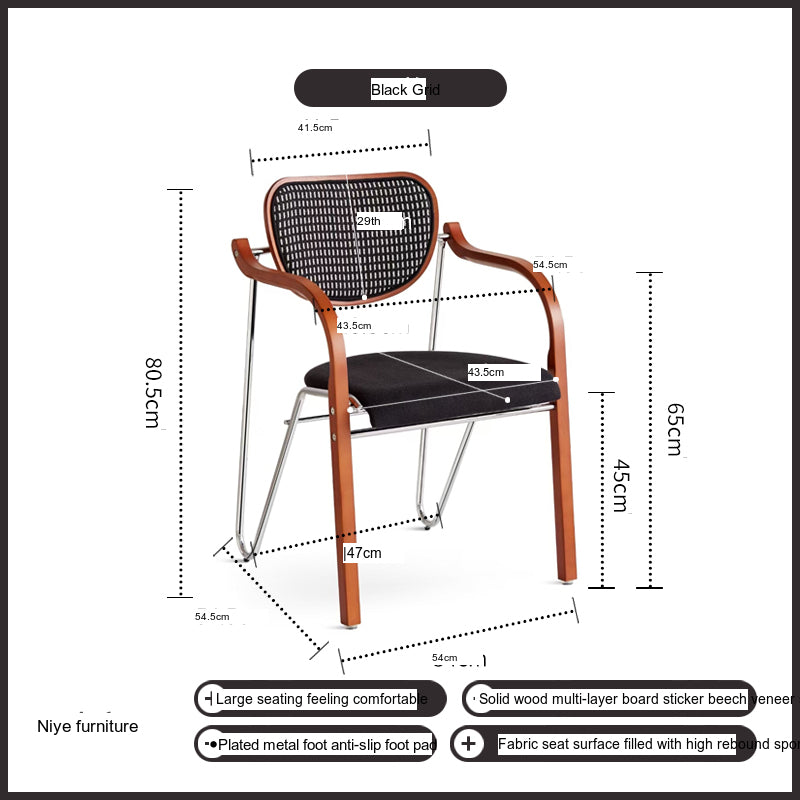 NIYE Isolde Rustic Comfort Dining Chair from NIYE