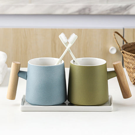 TIANRUN Esperanza Elegant Matte Ceramic Rinse Cup from TIANRUN