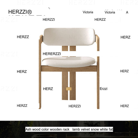 HERZZI Gwendolyn Elegant Solid Wood Dining Chair from HERZZI