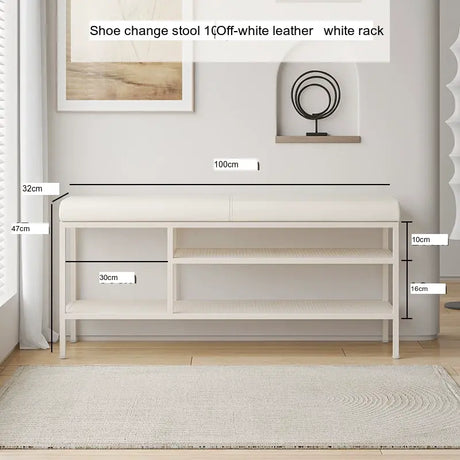 XIMIKA Aveline Stylish Integrated Entryway Shoe Rack from XIMIKA