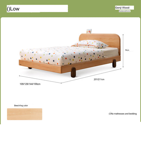 GENJI Akira Sleek Scandinavian Minimalist Crib from GENJI