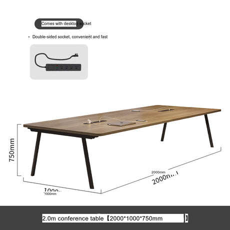 MUTINI Santiago Sleek Modern Conference Table Set from MUTINI