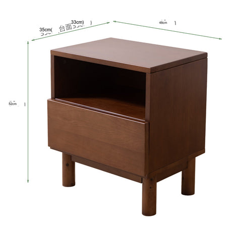 BAIYA SHUNAN KATSUMI Rustic Cypress Wood Storage Side Cabinet from BAIYA SHUNAN