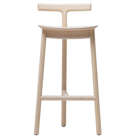 GENJI Araceli Sleek Ashwood Bar Stool - Lightweight Luxury Design from GENJI