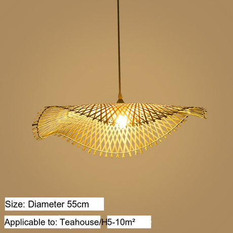 BOJI Santiago Elegant Bamboo Ceiling Lamp Living Room Light from BOJI