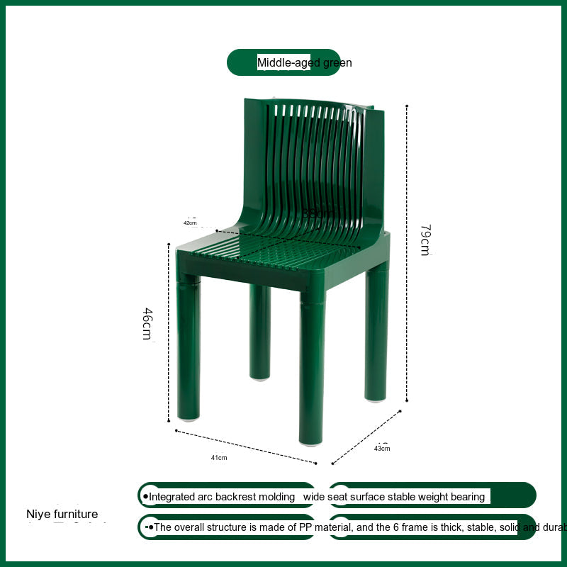 NIYE Zephyr Hollow Backrest Thickened Outdoor Chair from NIYE