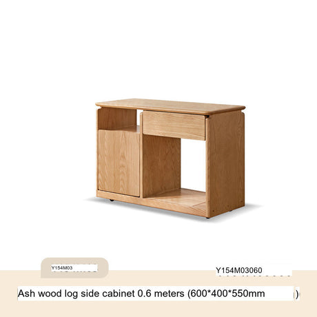 GENJI Elowen Modern Solid Wood Storage Cabinet from GENJI