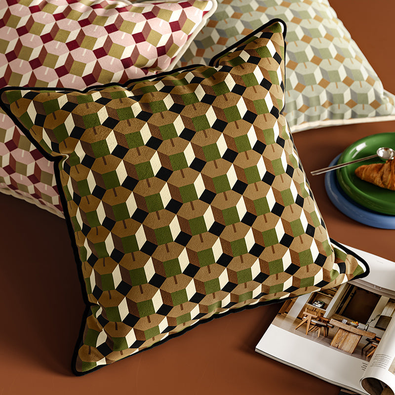 VANT Caelum Vintage Floral Plush Cushion Pillow Set from VANT