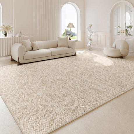 PIXEL Vasya Soft Cream Waterproof Area Carpet from PIXEL