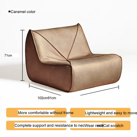 GANGETIC AGE Matsuya Cozy Compact Recliner Sofa from GANGETIC AGE