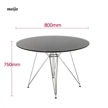 MIKA Nordic Minimalist Round Dining Table from MIKA