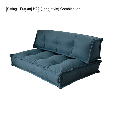 PULI Akihiro Premium Leather Cushioned Futon from PULI