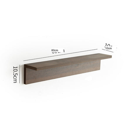 OGI NO RYOHIN Wall-Hung Shelf with Solid Wood Hooks from HOBBYTREE