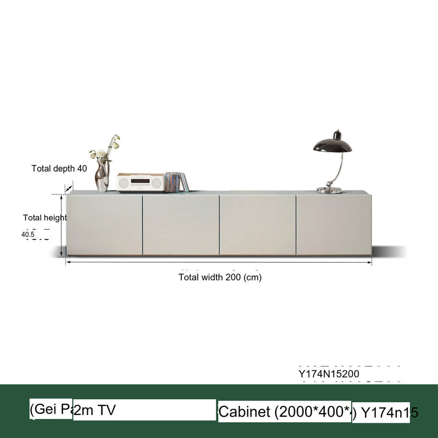 GENJI Lira Elegant Solid Wood TV Cabinet from GENJI