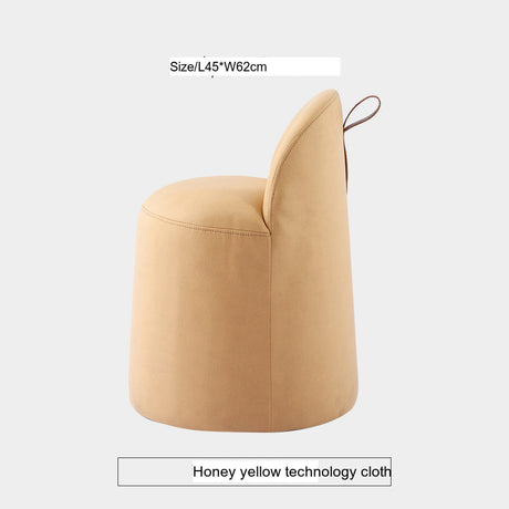 NIYE Juniper Cozy Soft Fabric Stool from NIYE