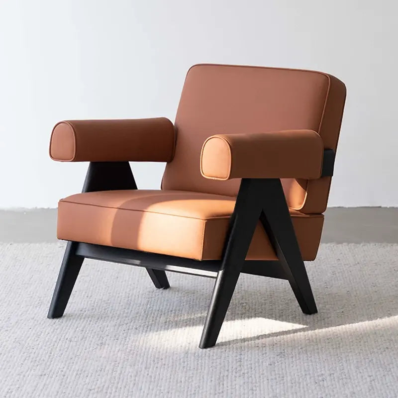 SOOGOOD Tamsin Tranquil Antique Wood Designer Living Room Chair from SOOGOOD