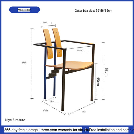 NIYE Marisol Vintage Elegant Design Dining Chairs from NIYE