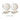 MOSE White Circle Dinner Plate Set from MOSE