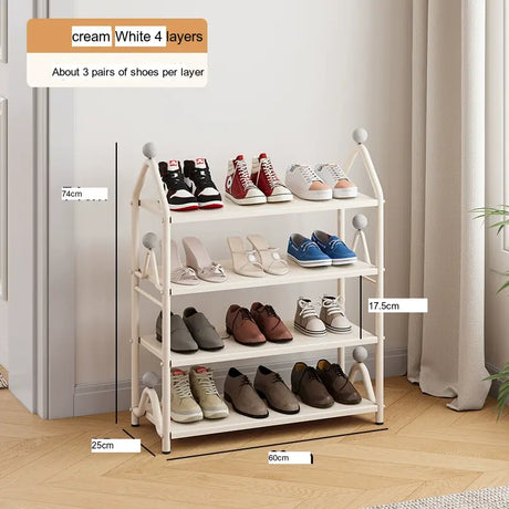 XIMIKA Elowen Stylish Compact Shoe Rack from XIMIKA