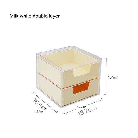 EPIUS Aranauka Stylish Acrylic Multi-Layer Storage Box from EPIUS