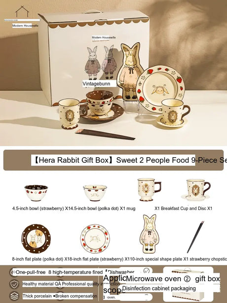 MH ZaraBelle Elegant Ceramic Bowl Set from MH