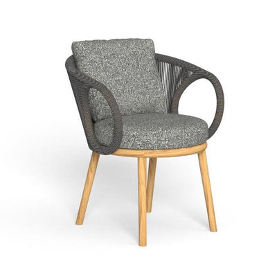 RATTAN SPACE Isolde Serenity Rain-Resistant Outdoor Dining Chair Set. from RATTAN SPACE