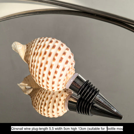LIVETAI Marisol Elegant Natural Shell Champagne Stopper from LIVETAI
