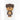 MANDELA Kintaro Vibrant Nordic Hanging Clock from MANDELA