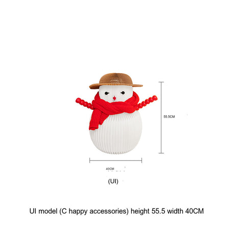 SHIBA Isolde Festive Nordic Outdoor Snowman Decoration from SHIBA