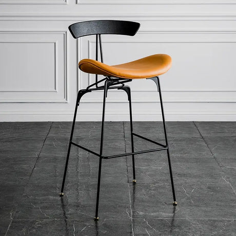 ABOUT WHITE Amaya Elegant Industrial Bar Stool from ABOUT WHITE