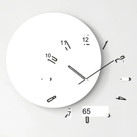 MANDELA Seraphina Scandinavian Minimalist Wall Clock - Light Luxury Decor from MANDELA