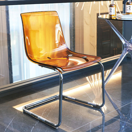 NIYE Isolde Sleek Transparent Dining Chair from NIYE