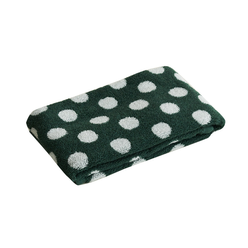 MOMO'S TALK Elowen Soft Absorbent Polka Dot Towel for Couples from MOMO'S TALK