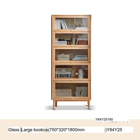GENJI Amaterasu Sustainable Natural Wood Bookshelf System from GENJI