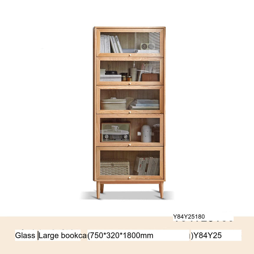 GENJI Amaterasu Sustainable Natural Wood Bookshelf System from GENJI