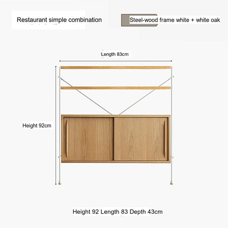 OGI NO RYOHIN Japanese Storage Locker Kitchen and Restaurant Cabinet from HOBBYTREE
