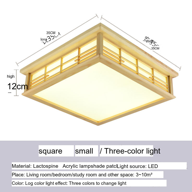 BOJI Haruki Minimalist Square LED Ceiling Light from BOJI
