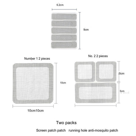 BOER Takamatsu Eco-Friendly Anti-Mosquito Screen Patch from BOER
