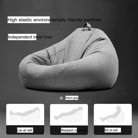 LEDONG Araceli Cozy Tatami Bean Bag Lounge Chair from LEDONG