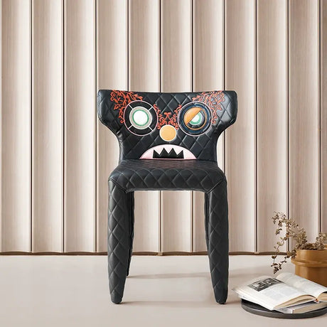 MOXER Valentina Chic Minimalist Leather Dining Chair from MOXER