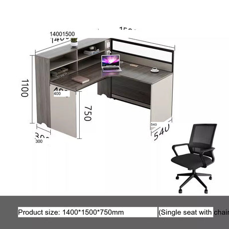 MUTINI Jasper Sleek Modern Office Desk Set from MUTINI