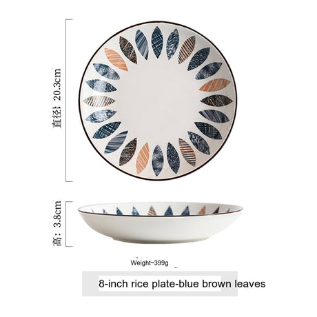 MOSE Japanese Dinner Plate Set from MOSE
