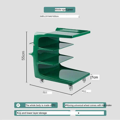 ABOUT WHITE Isolde Modern Minimalist Acrylic Coffee Table from ABOUT WHITE