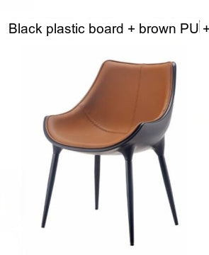 MIKA Italian Leather Office Dining Chair from MIKA