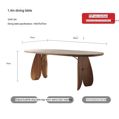 QUANMU Isolde Elegant Solid Wood Dining Set from QUANMU