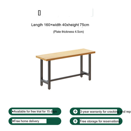 WEIMEI Aislinn Modern Square Narrow Table & Chair Set from WEIMEI